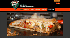 Desktop Screenshot of primospizzacarbondale.com